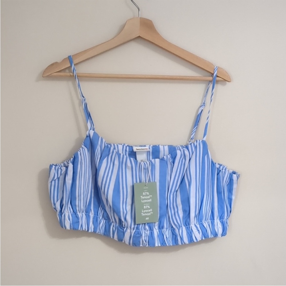 NWT Lemlem X H&M tencel crop top